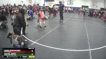 60 lbs Cons. Semi - James Wischhusen, Unattached vs Mckyel Smith, Darkhorse Wrestling