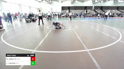 79-J2 lbs Semifinal - George Jolley IV, MarcAurele Youth vs Leo Lamore, Fisheye