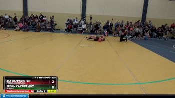 120 lbs Cons. Round 2 - Jay Hammarsten, PINnacle Wrestling vs Segan Cartwright, RT Elite