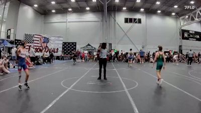 100 lbs Round 2 (6 Team) - Wyatt Kiner, Revival Legacy vs John Kenny, Broad Axe White