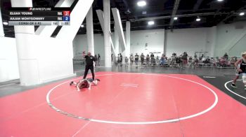 77 lbs Consi Of 8 #2 - Elijah Young, Vail Wr Acd vs Julian Montgomery, Vail Wr Acd