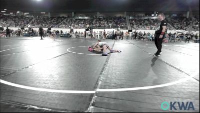 85 lbs 5th Place - Timberlyn Edwards, Runestone vs Sophia Whitenack, Tiger Trained Wrestling
