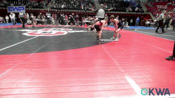 61 lbs Round Of 16 - Cohen Tonubbee, Chandler Takedown Club vs Anthony Lewis, Tulsa North Mabee Stampede