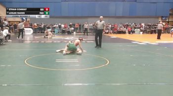 2 - 150 lbs Cons. Round 2 - Ethan Conway, Marion vs Logan Rakes, Patrick County