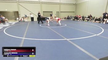 125 lbs Semis & 1st Wrestleback (8 Team) - Norah Swaim, Illinois vs Raegan Briggs, Ohio Red