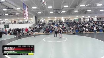 150 lbs Quarterfinal - Logan Glynn, The Best Wrestler vs Diego Gauna, South Central Punisher