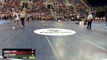 139 lbs Cons. Round 3 - Carson Lardy, Bismarck vs Zach Richter, Bismarck St Mary`s