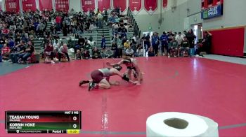 113 lbs Cons. Semi - Korbin Hoke, Highland vs Teagan Young, Palisade