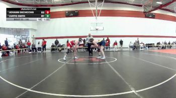 165 lbs Semifinal - Jiovanni DeChicchis, Washington And Jefferson College vs Curtis Smith, West Virginia Tech