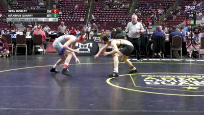 107 lbs Consi 2 - Sean Morley, Conestoga Valley vs Maximus Quarry, Notre Dame - GP
