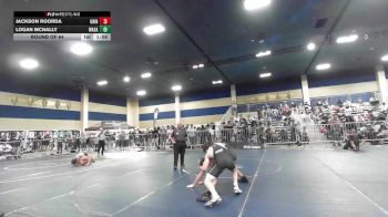 150 lbs Round Of 64 - Jackson Roorda, Grindhouse WC vs Logan McNally, Wasatch WC