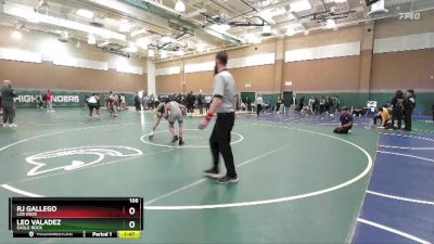 106 lbs Champ. Round 2 - RJ Gallego, Los Osos vs Leo Valadez, Eagle Rock