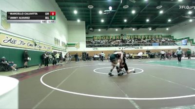 138 lbs Semifinal - Marcello Calavitta, Esperanza vs Jimmy Alvarez, Millikan