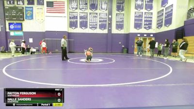 100 lbs Round 1 - Payton Ferguson, Southridge vs Halle Sanders, Edgewood