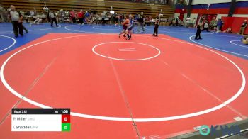 Rr Rnd 1 - Paden Miller, Checotah Matcats vs Izaiah Shadden, Bristow Youth Wrestling