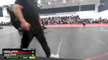 113 lbs Semifinal - Samuel Jimenez, Eastvale Elite vs Dayle Cailles, Valencia HS