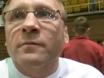 Barry Davis, head coach of Wisconsin, talks about his team's big win over H