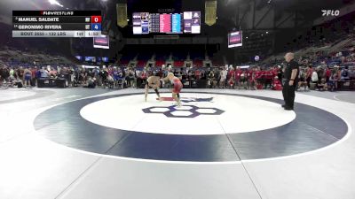 132 lbs Cons. Quarters - Manuel Saldate, NV vs Geronimo Rivera, UT
