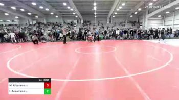 132 lbs Consi Of 32 #1 - Marco Albanese, PA vs Lucas Marchese, NJ