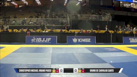Bruno De Carvalho Canto vs Christopher Michael Hinano Pascu 2025 Pan Jiu Jitsu IBJJF Championship