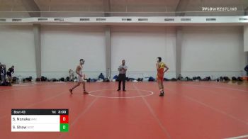 141 lbs Prelims - Shawn Nonaka, GMU Unattached vs Silas Shaw, NCSU Unattached