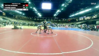 165 lbs Champ. Round 2 - Cooper Garcia, Jesuit vs Peyton Schrader, Eastside