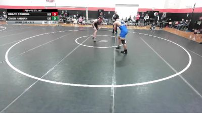 175 lbs Cons. Round 2 - Omer Farhan, Frankfort (LINCOLN-WAY EAST) vs Brady Carroll, Normal (COMMUNITY)