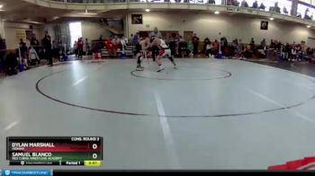 120 lbs Cons. Round 3 - Dylan Marshall, Indiana vs Samuel Blanco, Red Cobra Wrestling Academy