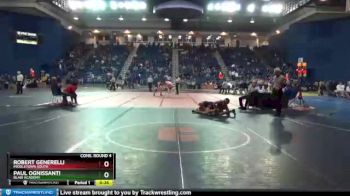 138 lbs Cons. Round 4 - Robert Generelli, Middletown South vs Paul Ognissanti, Blair Academy