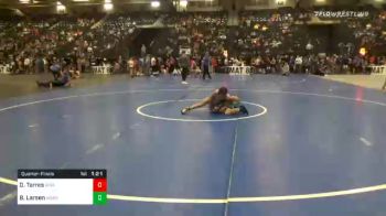 84 lbs Quarterfinal - Danica Torres, Since Day One vs Blayden Larsen, Warriors