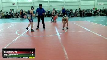 100 lbs Round 7 (10 Team) - A.J. Freudeman, Neighborhood WC vs Curtis Cubbage, 84 Athletes