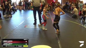 50 lbs Round 3 (4 Team) - Jaiden Smith, Iowa Hammers vs Jimmy Luoma, Untouchables