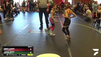 50 lbs Round 3 (4 Team) - Jaiden Smith, Iowa Hammers vs Jimmy Luoma, Untouchables