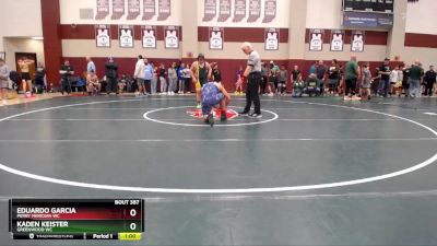 172-180 lbs Round 2 - Kaden Keister, Greenwood WC vs Eduardo Garcia, Perry Meridian WC