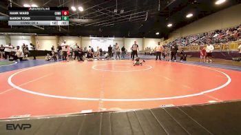 55 lbs Consi Of 4 - Hank Ward, Cowboy Wrestling Club vs Baron Todd, Texas Elite
