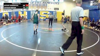 150 lbs Quarterfinals (8 Team) - Author Vanderpool, Suwannee vs Lachlan Peeples, Yulee