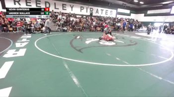 138 lbs Quarterfinal - Andrew Wallace, Cabrillo vs Kevin Quinteros, Firebaugh