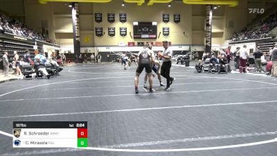 197 lbs Round Of 16 - Reid Schroeder, Army vs Connor Mirasola, Penn State