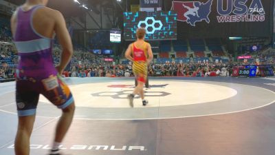 144 lbs Champ. Rd Of 16 - Bobby Duffy, NJ vs Nick Meza, AZ