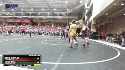 165 lbs Semifinal - Wade Bell, Spring Hill vs Eddie Shevlin, Columbus