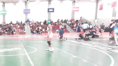 116 lbs Quarterfinal - Aubree Storm Gutierrez, Surfside X vs Vivianne Moyer, Journeymen WC