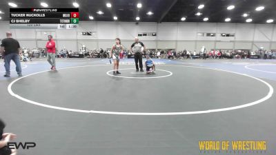 120 lbs Rr Rnd 1 - Tucker Nuckolls, MOJO 9U vs CJ Shelby, Texas Thunder