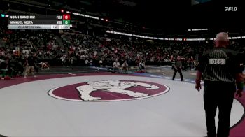 106-4A Quarterfinal - Manuel Mota, Widefield vs Noah Sanchez, Pueblo East