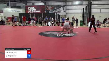 70 kg Round Of 128 - Rudy Lopez, Northern Colorado Wrestling Club vs Brock Rogers, Central Valley RTC