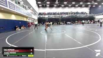 165 lbs Cons. Round 1 - Zac Morgan, Santa Rosa Junior College vs Mario Mendez, Rio Hondo