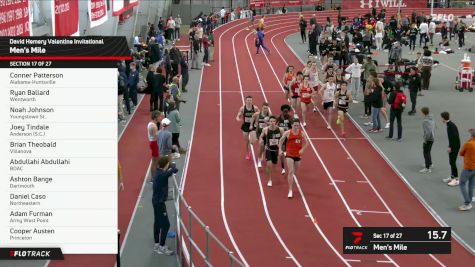 Men's Mile, Prelims 17