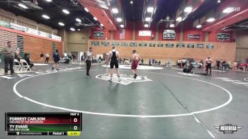 285 lbs Cons. Round 3 - Ty Evans, Cal Poly (Club) vs Forrest Carlson, College Of The Redwoods