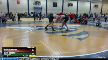 285 lbs Cons. Semi - Ryan Boersma, Triton Community College vs Nate Beberg, UNATTACHED
