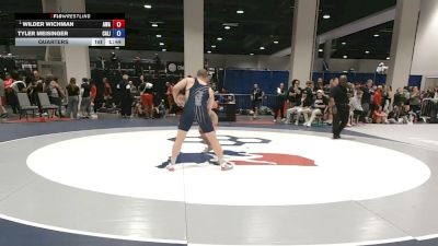 78 kg Quarters - Wilder Wichman, Askren Wrestling Academy vs Tyler Meisinger, California