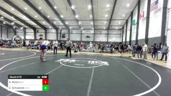 132 lbs Round Of 16 - Ashton Myers, Mat Demon WC vs Eian Schwecke, Lewiston WC